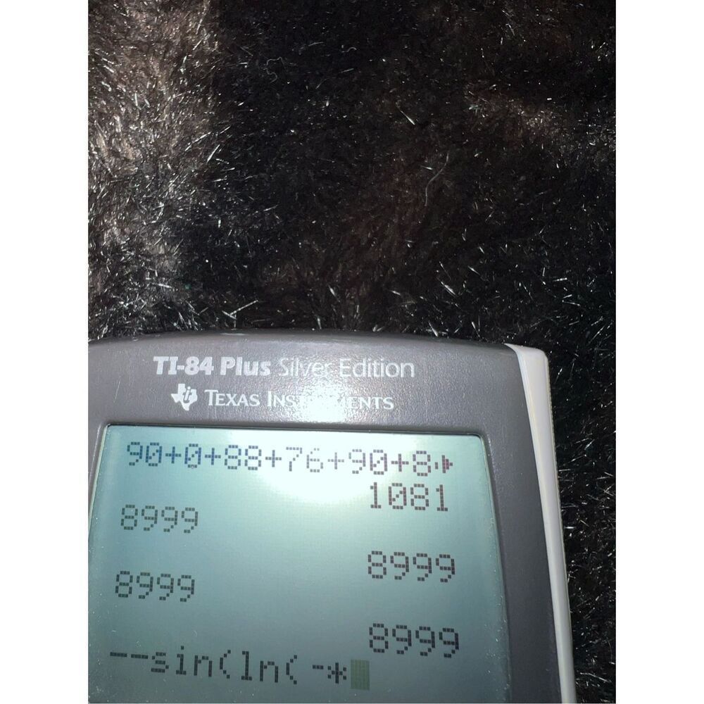 Texas Instruments TI-84 Plus Silver Edition Graphing Calculator - Picture 4 of 4
